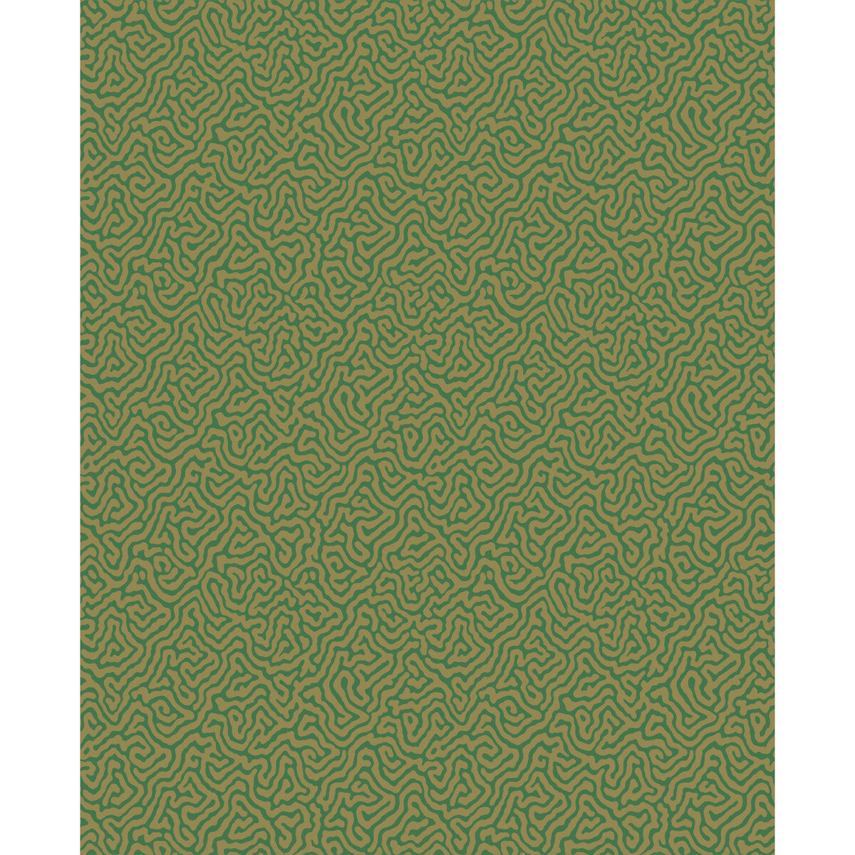 COLE & SON VERMICELLI GREEN & GOLD