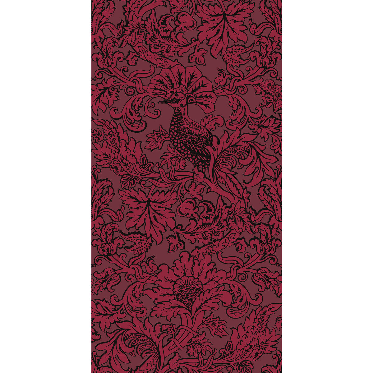 COLE & SON BALABINA VELVET RED