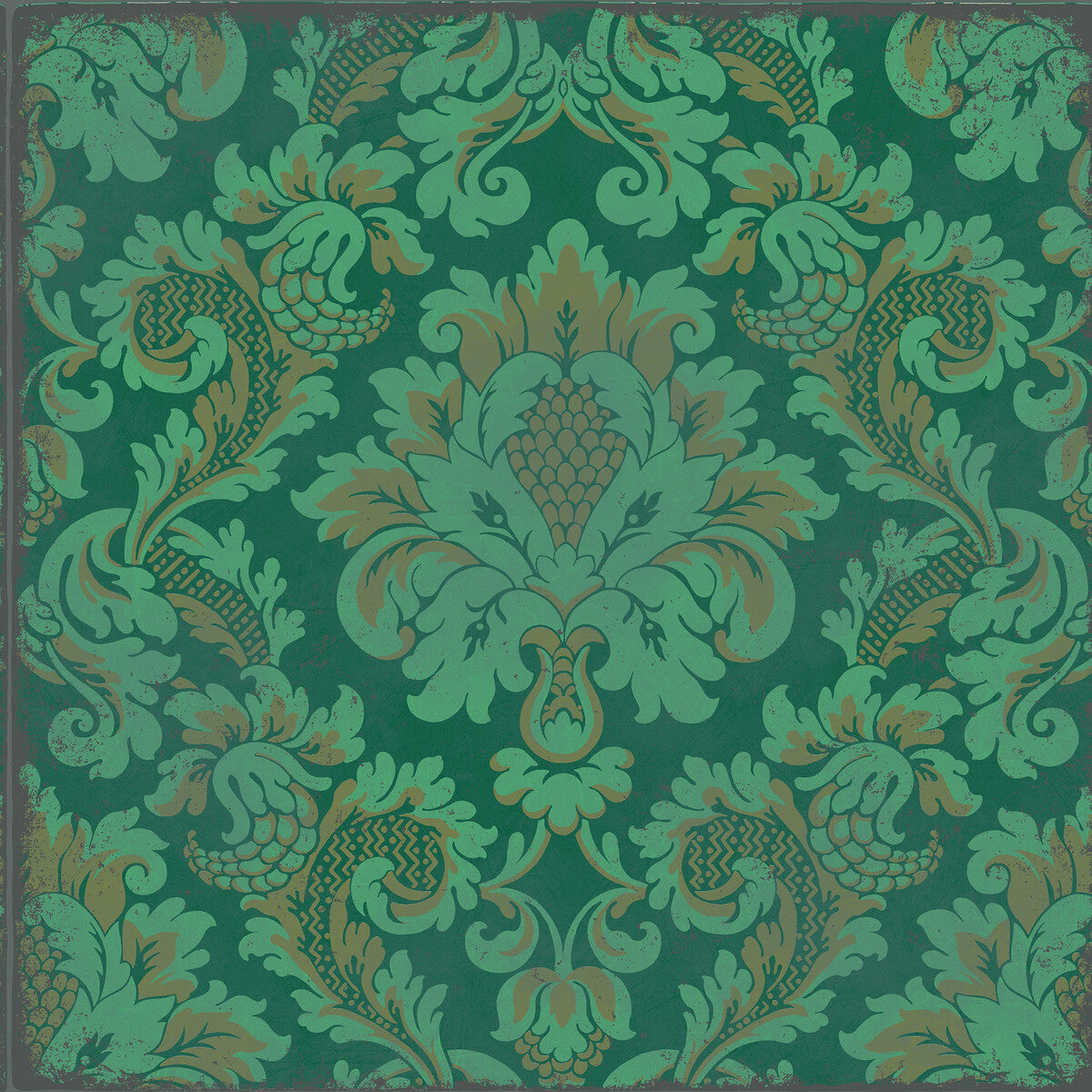 COLE & SON STRAVINSKY GREEN