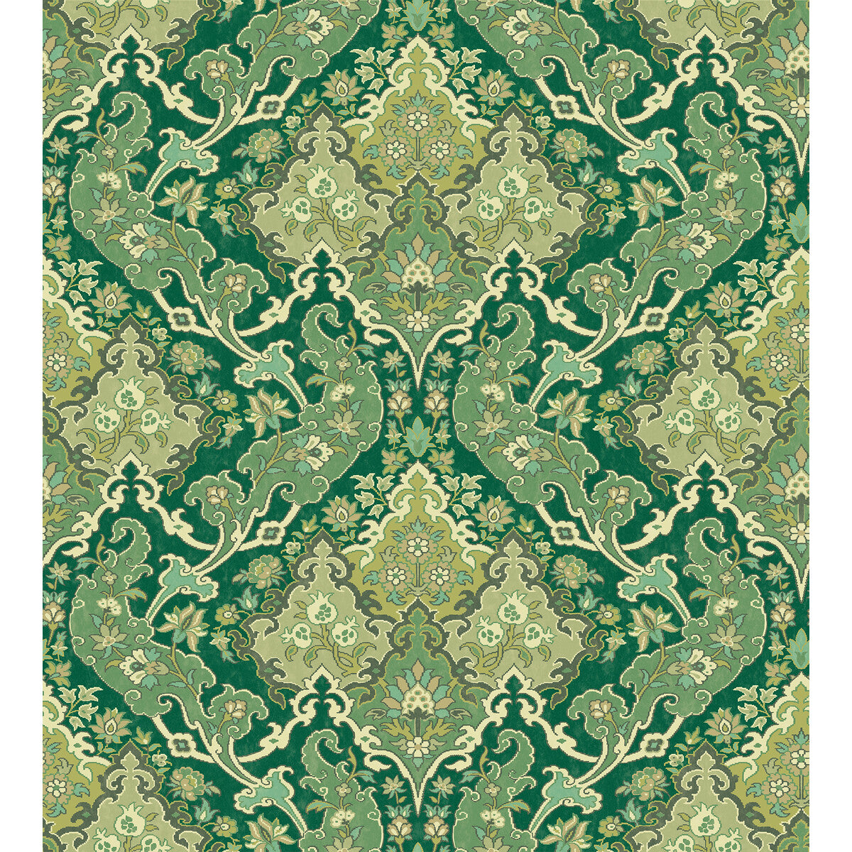 COLE & SON PUSHKIN FOREST GREEN