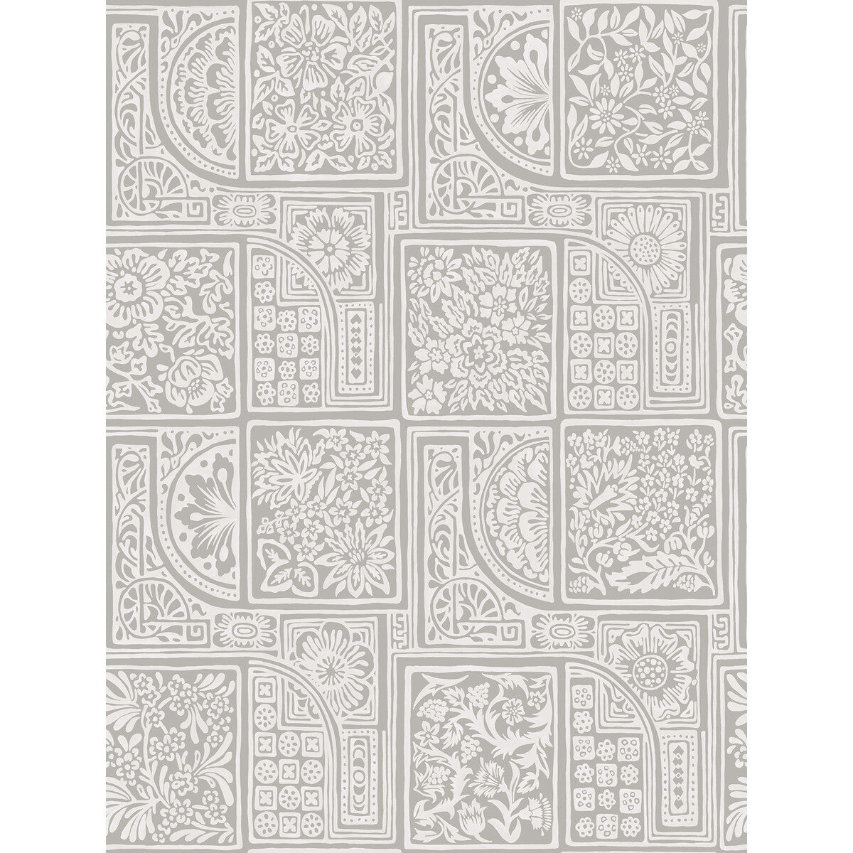 COLE & SON BELLINI GREY & WHITE