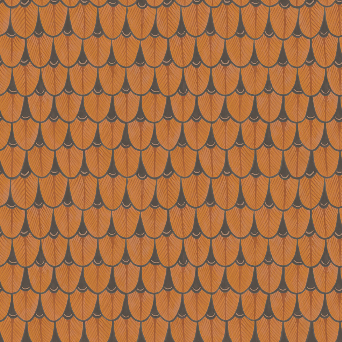 COLE & SON NARINA BURNT ORANGE
