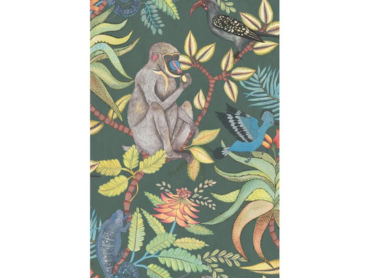 Cole & Son WP: Ardmore Savuti 109/1006.CS.0 Dark Petrol Multi