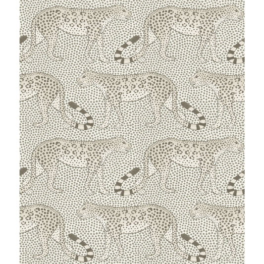 COLE & SON LEOPARD WALK BLACK & WHITE