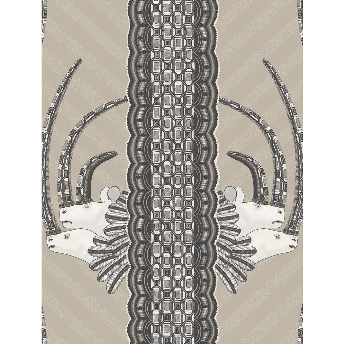 COLE & SON JABU LINEN & BLACK