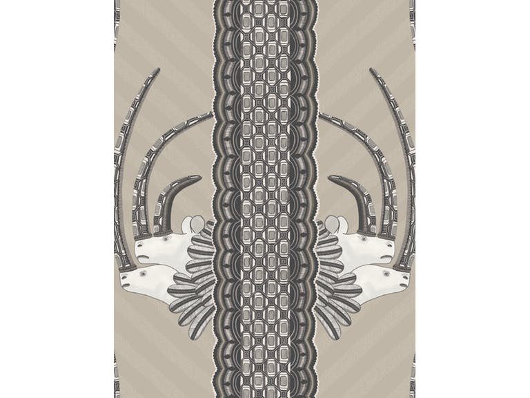 Cole & Son WP: Ardmore Jabu 109/3013.CS.0 Linen & Black