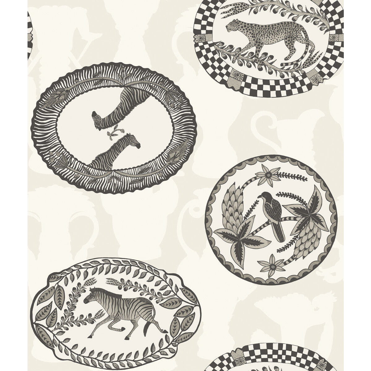 COLE & SON MATRINAH BLACK & WHITE