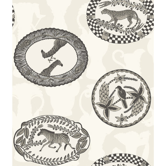 COLE & SON MATRINAH BLACK & WHITE