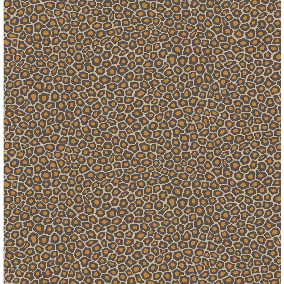 COLE & SON SENZO SPOT BROWN & GOLD