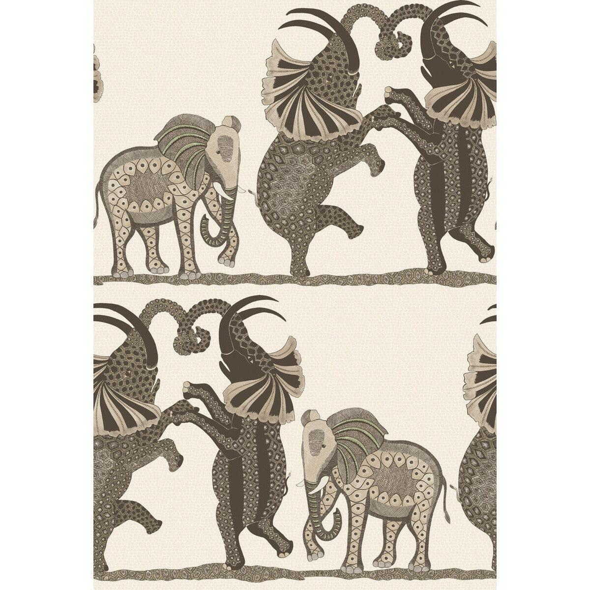 COLE & SON SAFARI DANCE NEUTRAL & CHARCOAL
