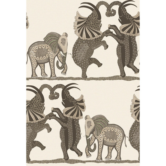 COLE & SON SAFARI DANCE NEUTRAL & CHARCOAL