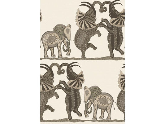 Cole & Son WP: Ardmore Safari Dance 109/8036.CS.0 Neutral & Charcoal