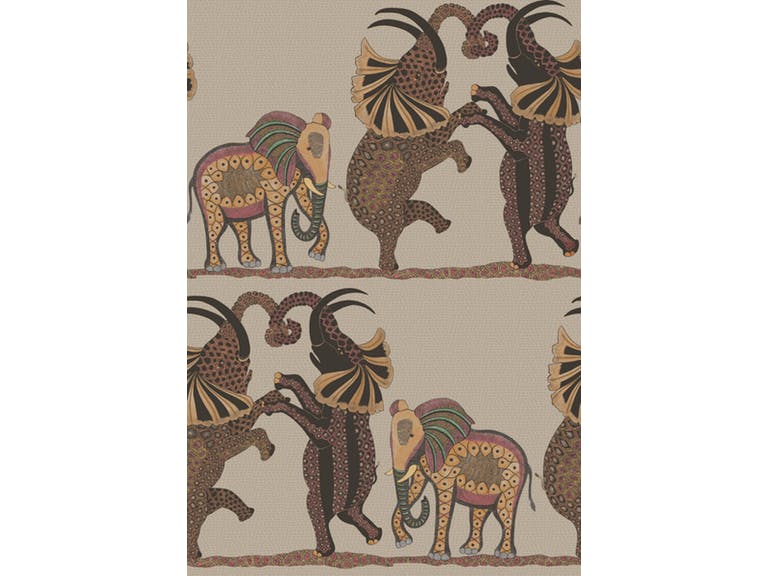 Cole & Son WP: Ardmore Safari Dance 109/8038.CS.0 Red & Linen