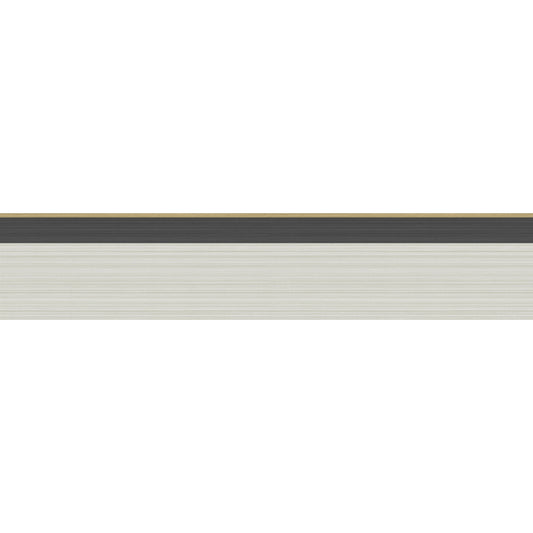 COLE & SON JASPE BORDER LINEN BLACK/GOLD