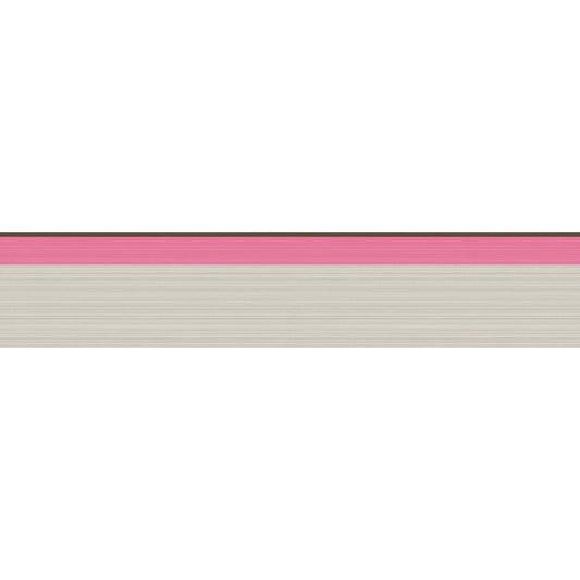 COLE & SON JASPE BORDER CHARCOAL/PINK