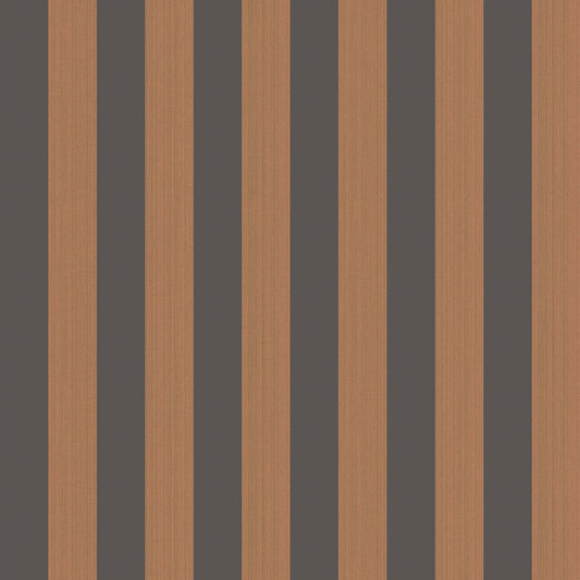 COLE & SON REGATTA STRIPE TAN + BLACK