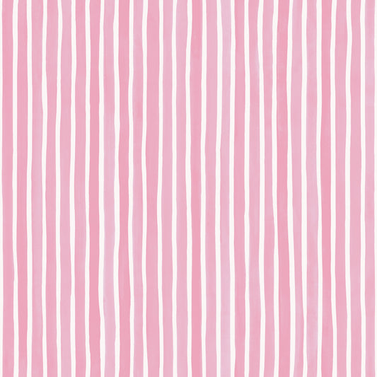 COLE & SON CROQUET STRIPE SOFT PINK