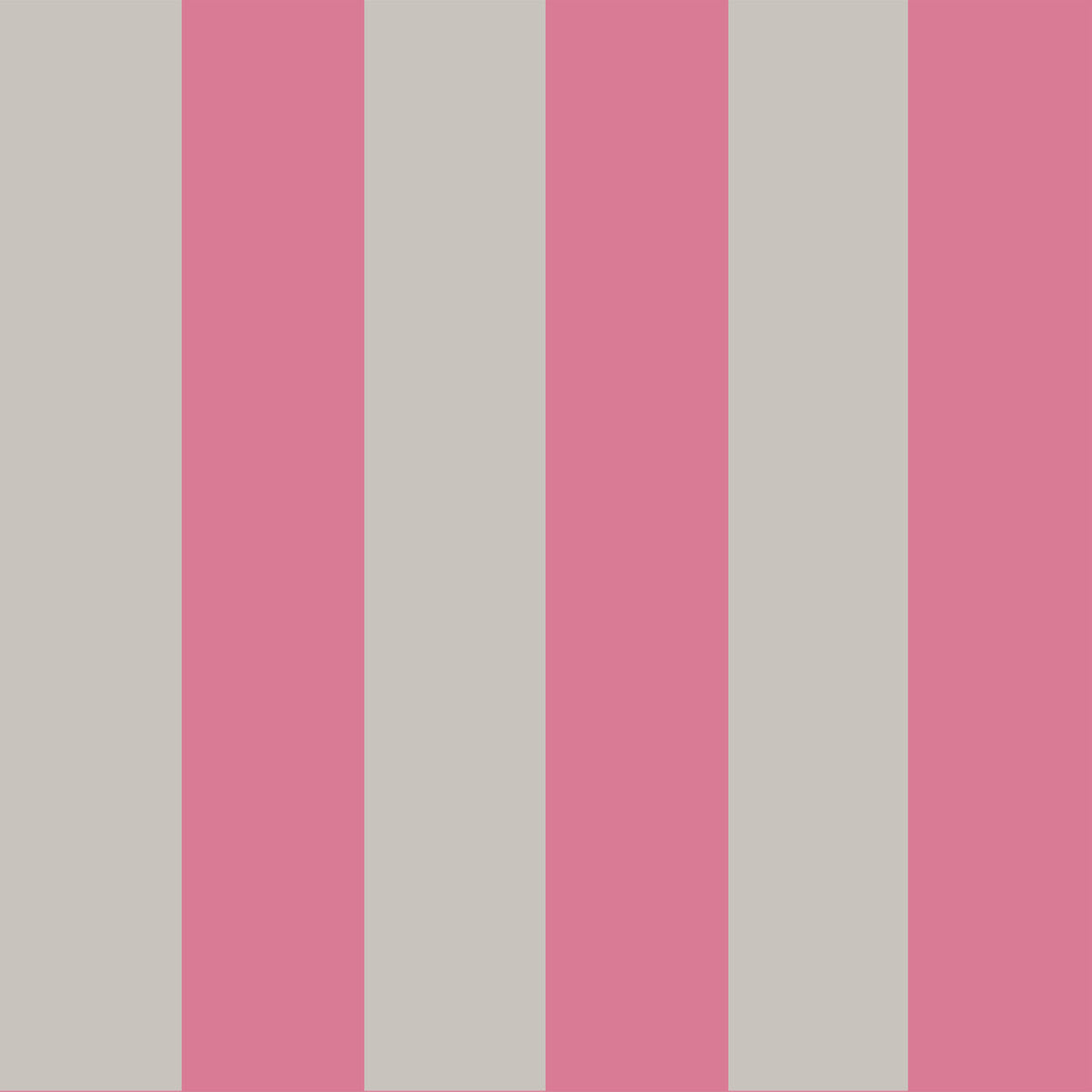 COLE & SON GLASTONBURY STR PINK+LINEN