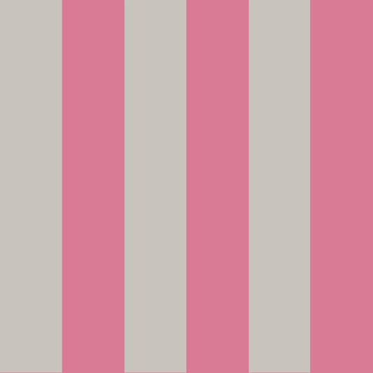 COLE & SON GLASTONBURY STR PINK+LINEN