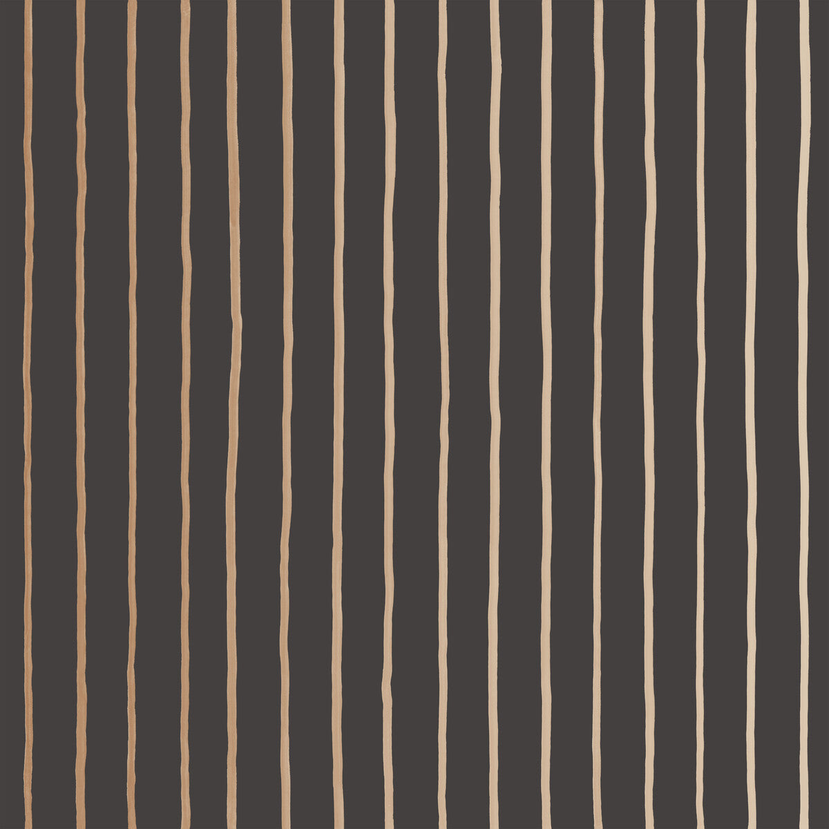COLE & SON COLLEGE STRIPE CHARCOAL+GOLD
