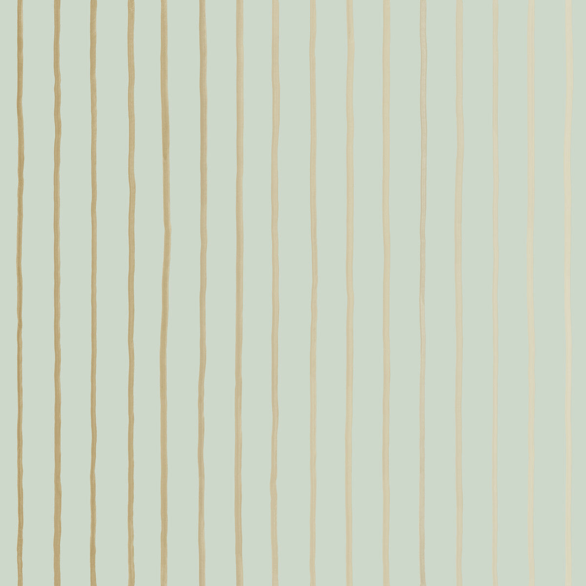 COLE & SON COLLEGE STRIPE DUCK EGG+GILVER