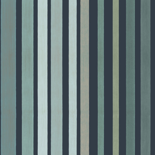 COLE & SON CAROUSEL STRIPE FROSTY GREEN