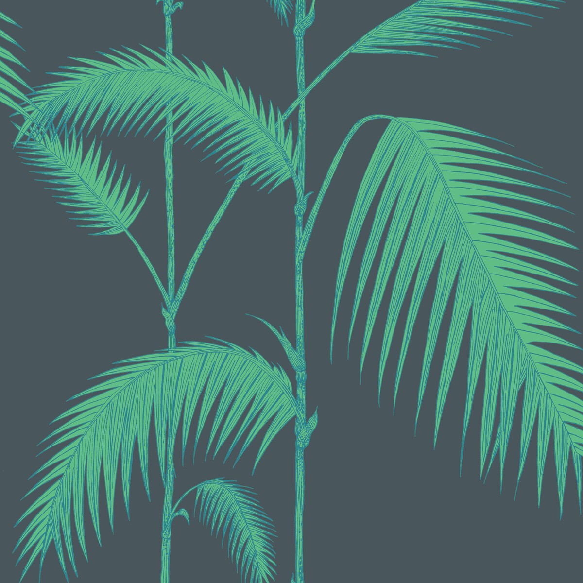 COLE & SON PALM LEAVES VIRIDIAN