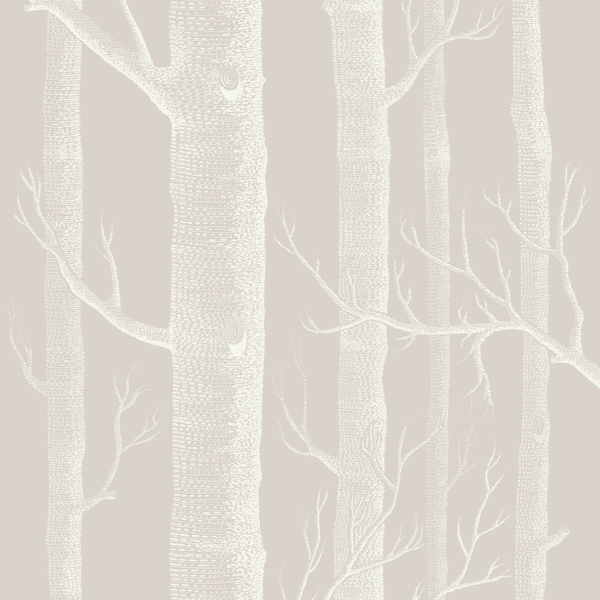 COLE & SON WOODS STONE/WHITE