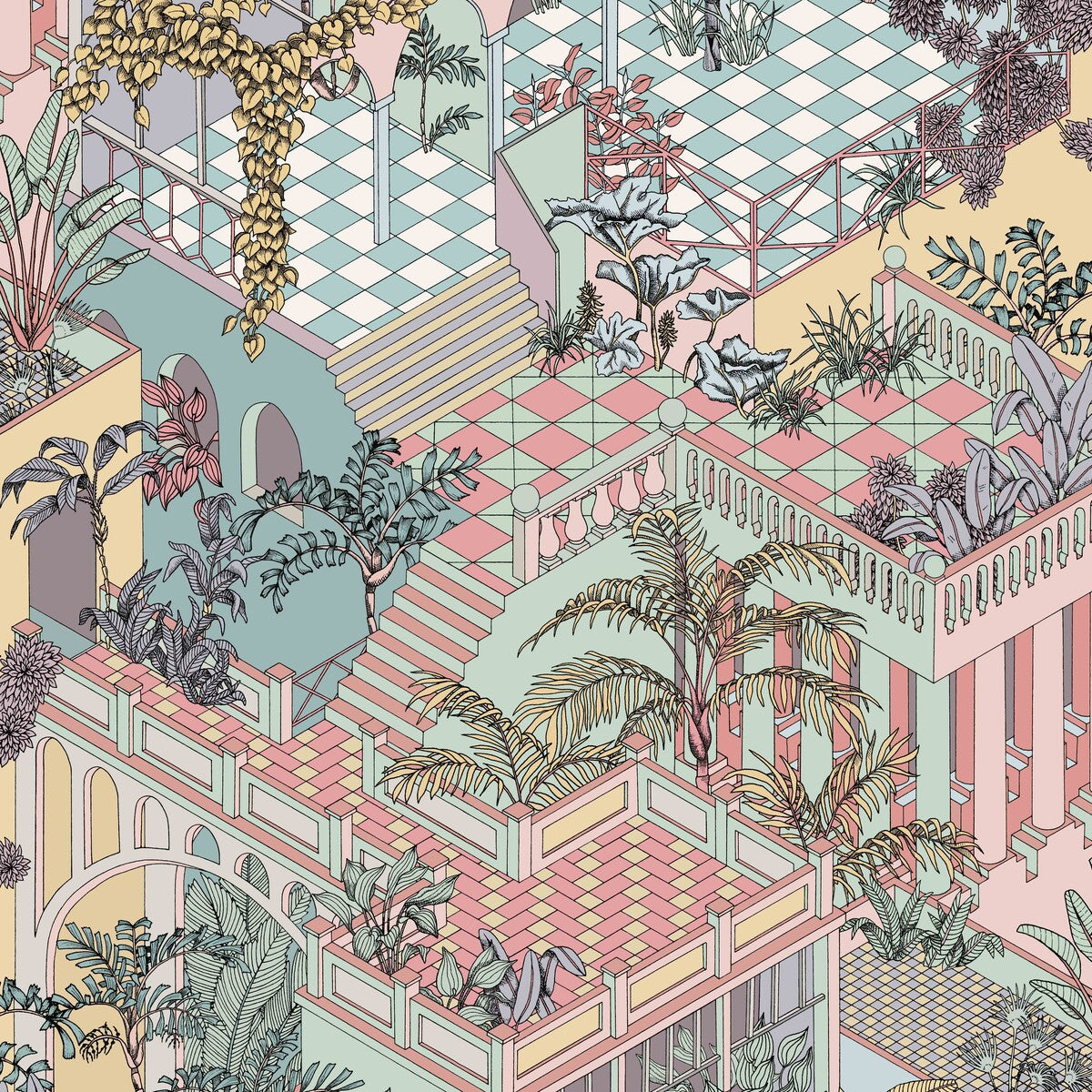 COLE & SON MIAMI PASTEL