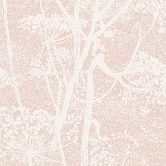 COLE & SON COW PARSLEY PLASTER PINK