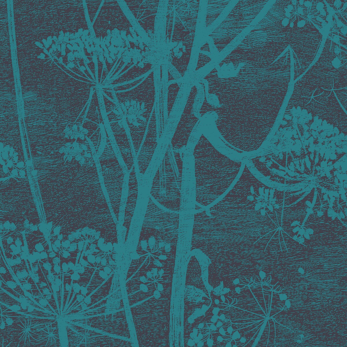 COLE & SON COW PARSLEY TEAL