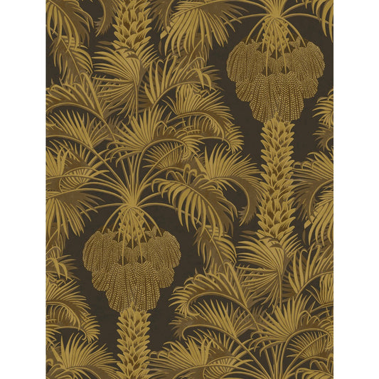 COLE & SON HOLLYWOOD PALM CHARCOAL & GOLD