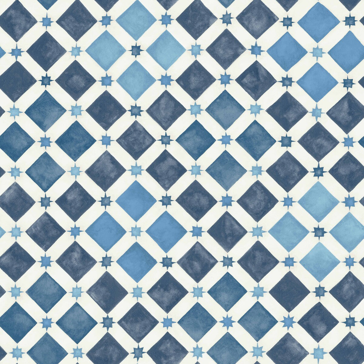 COLE & SON ZELLIGE CHINA BLUE & WHITE