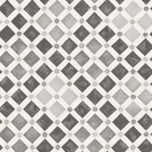 COLE & SON ZELLIGE SOOT & SNOW