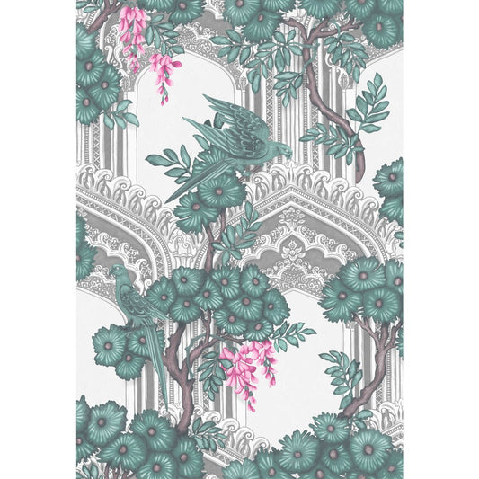 COLE & SON BABYLON TEAL & PINK