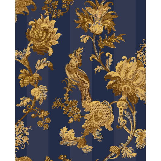COLE & SON ZERZURA ROYAL BLUE & GOLD