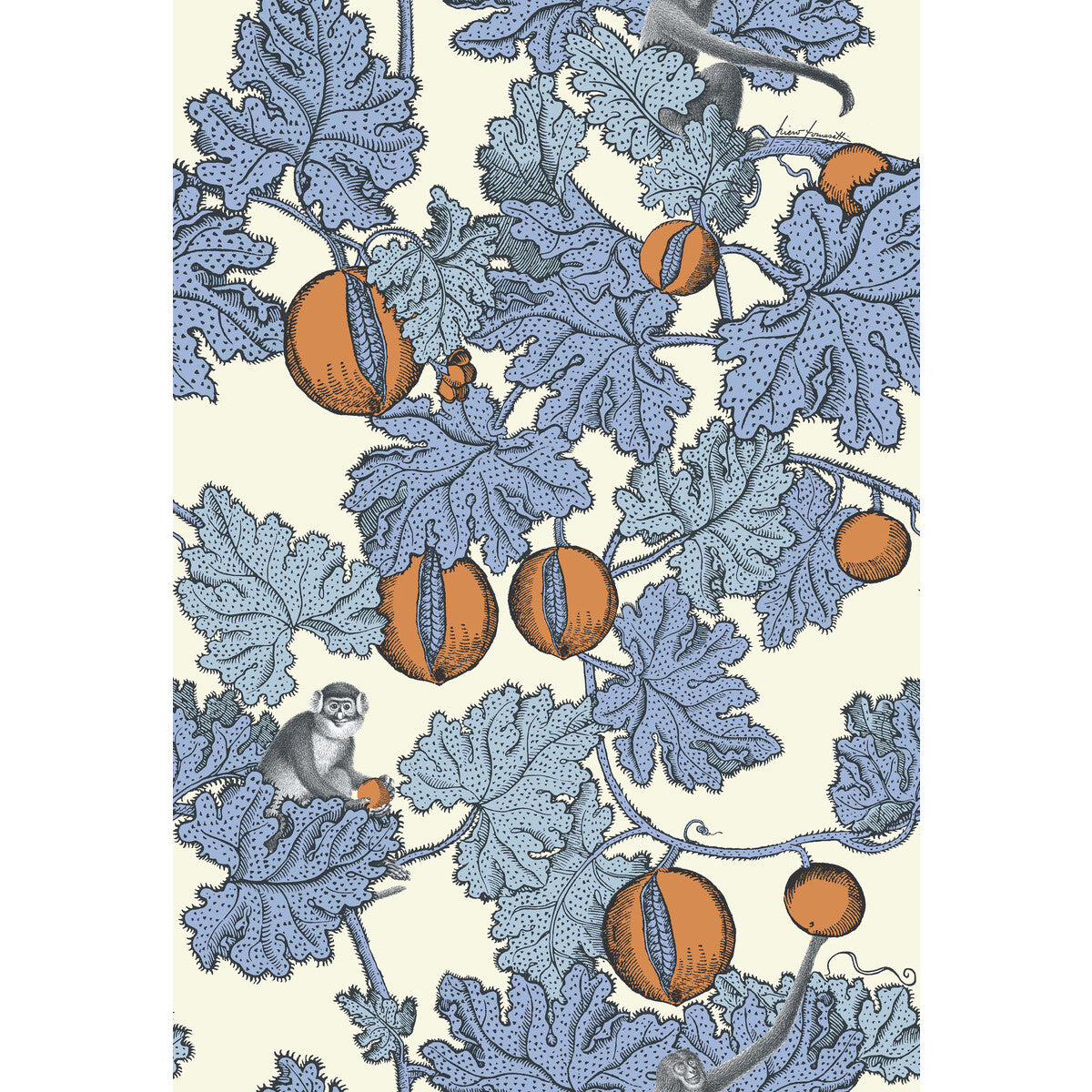 COLE & SON FRUTTO PROIBITO HYACINTH & ORANGE