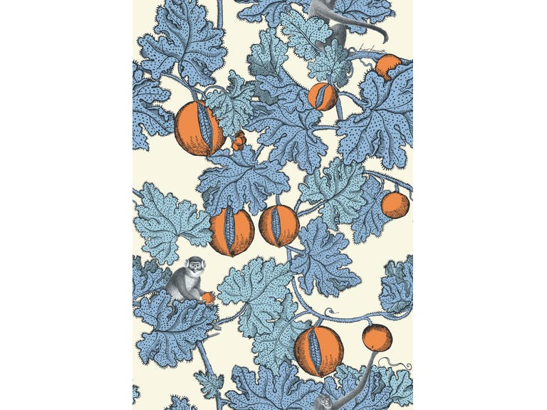 Cole & Son WP: Fornasetti Frutto Proibito 114/1003.CS.0 Hyacinth & Orange