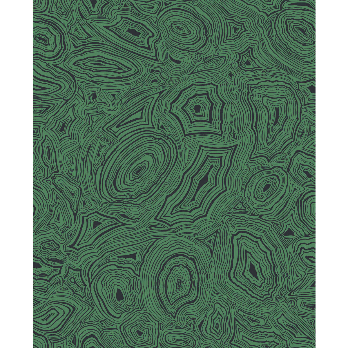 COLE & SON MALACHITE EMERALD/BLACK