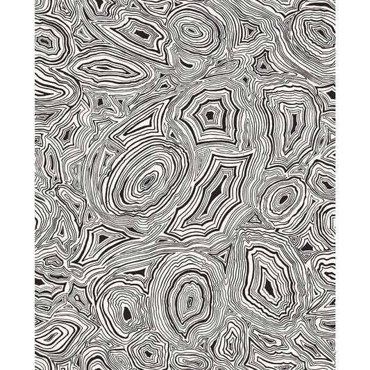 COLE & SON MALACHITE WHITE/BLACK