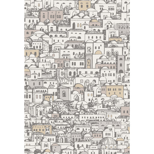 COLE & SON MEDITERRANEA WHITE/GILVER