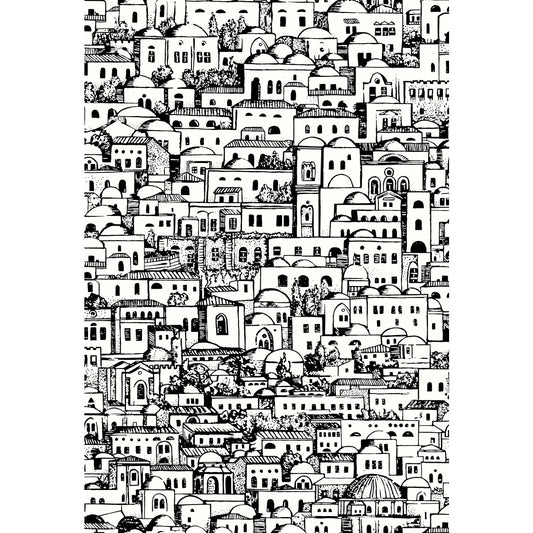 COLE & SON MEDITERRANEA WHITE/BLACK