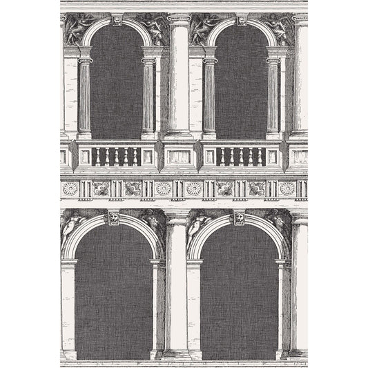 COLE & SON PROCURATIE BLACK/WHITE