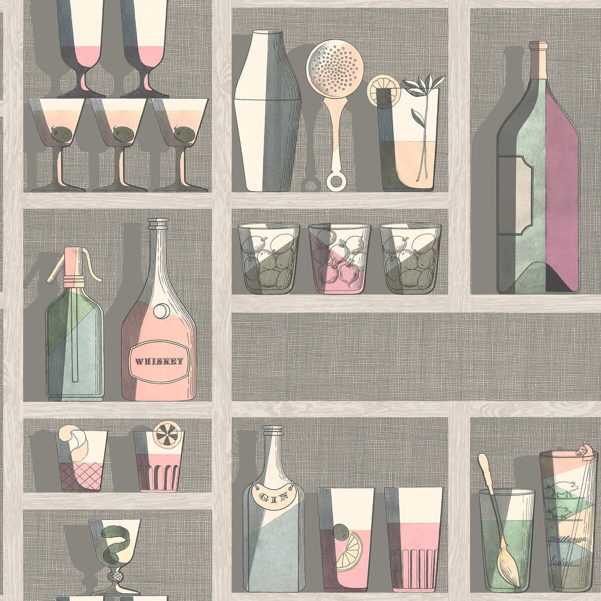 COLE & SON COCKTAILS PASTEL