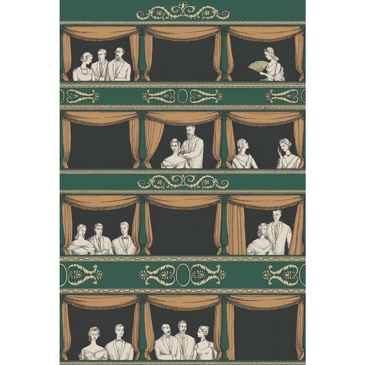 COLE & SON TEATRO RACING CAR GREEN