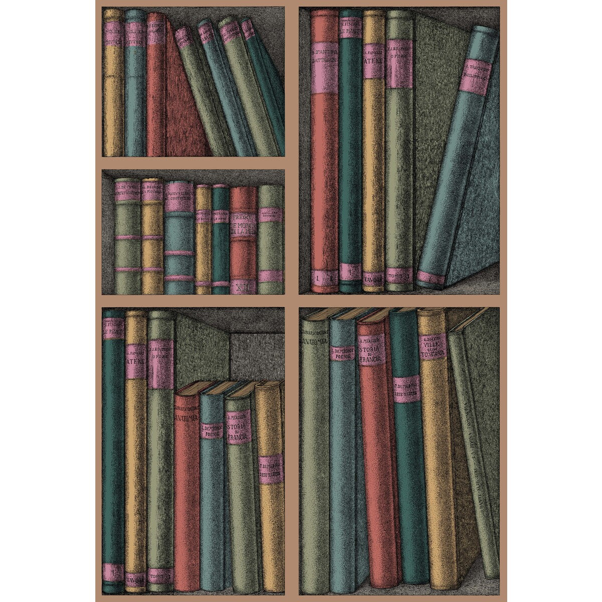 COLE & SON EX LIBRIS II FOREST