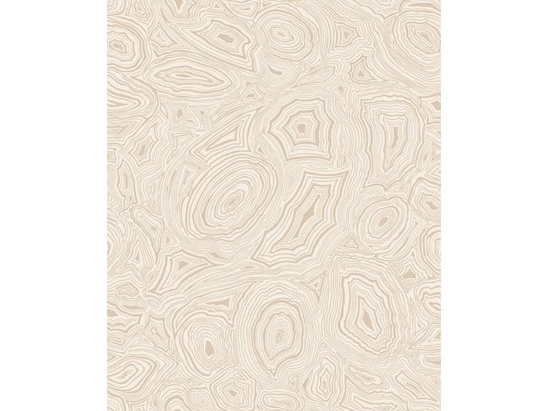 Cole & Son WP: Fornasetti Malachite 114/6011.CS.0 Parchment & Gold