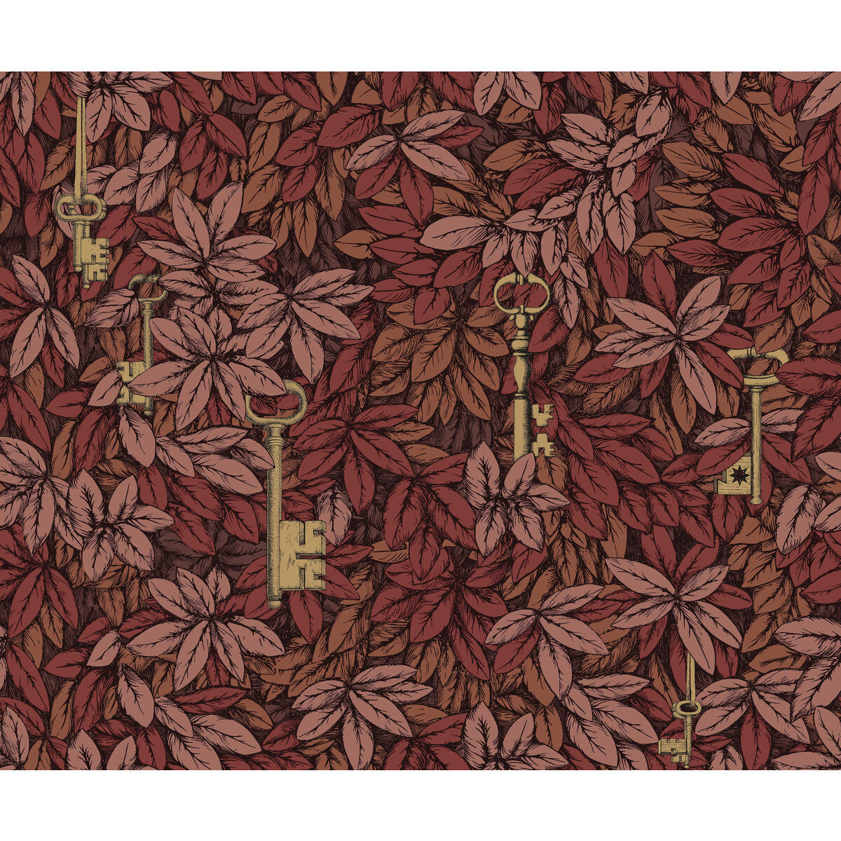 COLE & SON CHIAVI SEGRETE AUTUMNAL LEAVES