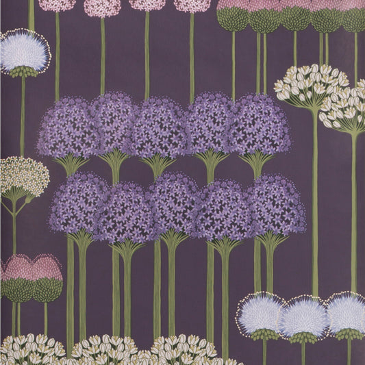 COLE & SON ALLIUM MULB/HEATHER/VIOLET