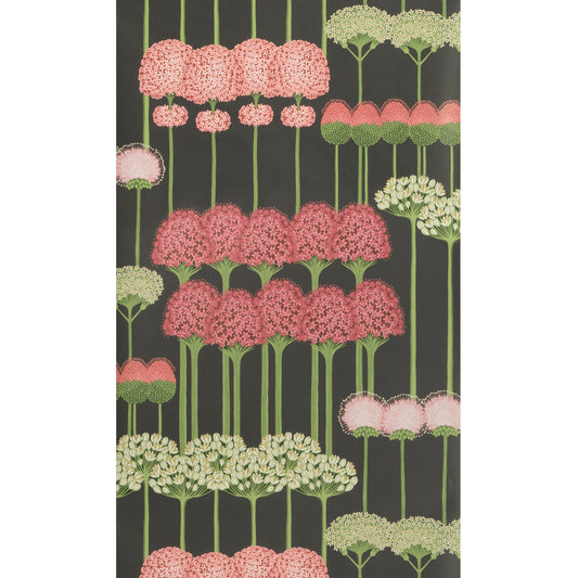 COLE & SON ALLIUM CORAL/L GREEN/CHAR